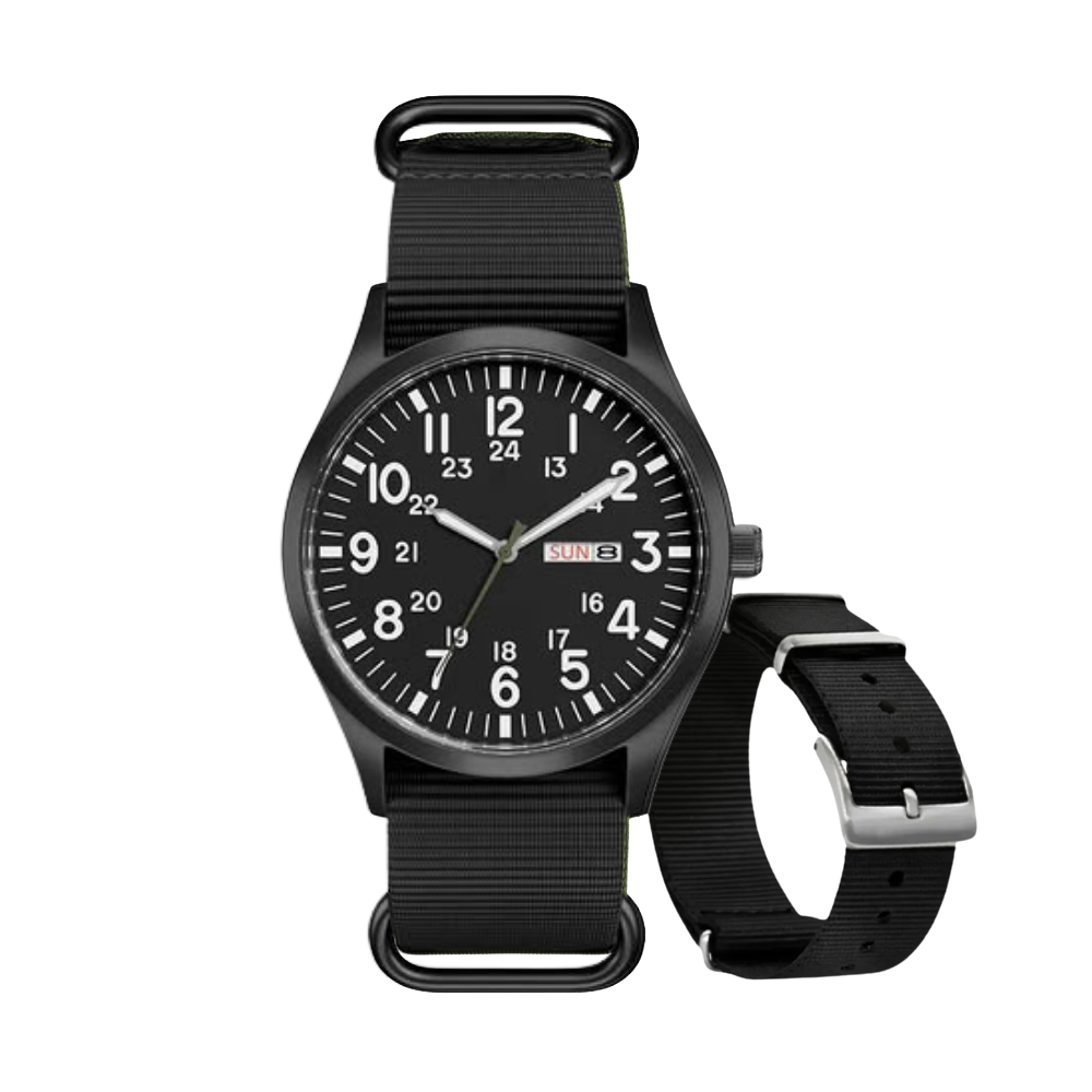 KRAVENOR SENTINEL BLACKOUT - (WATCH + EXTRA STRAP)